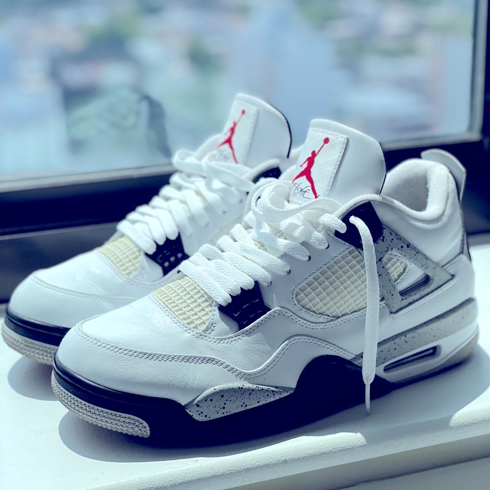 Jordan 4 cement